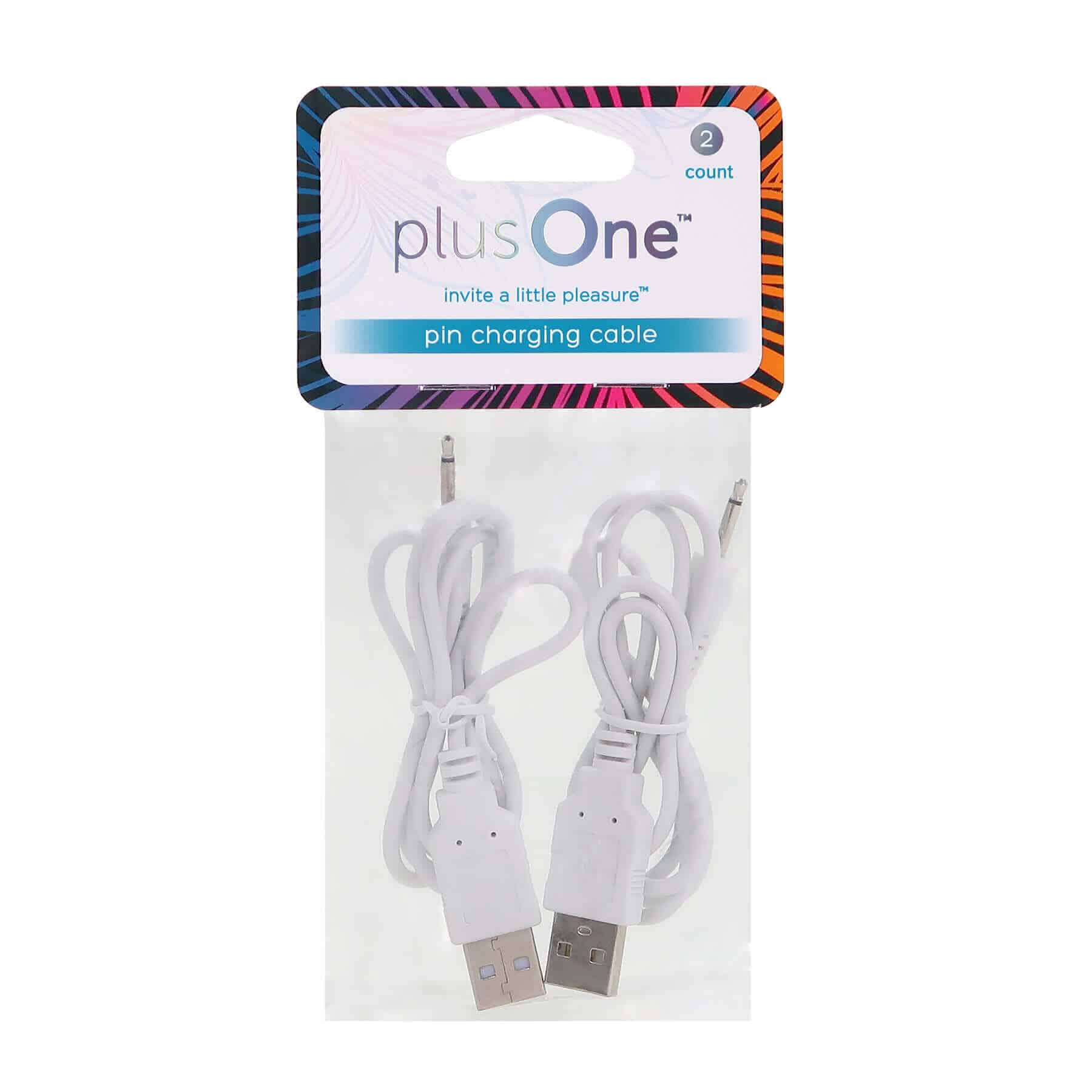 plusOne? ring pin charging cable (2 pack)